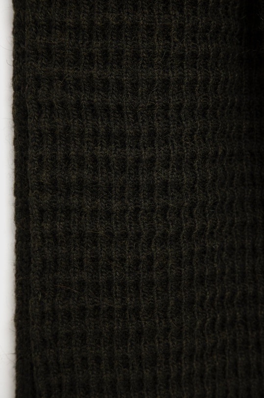 Шарф с примесью шерсти Sisley 139KS0512.95Y зелёный AW21