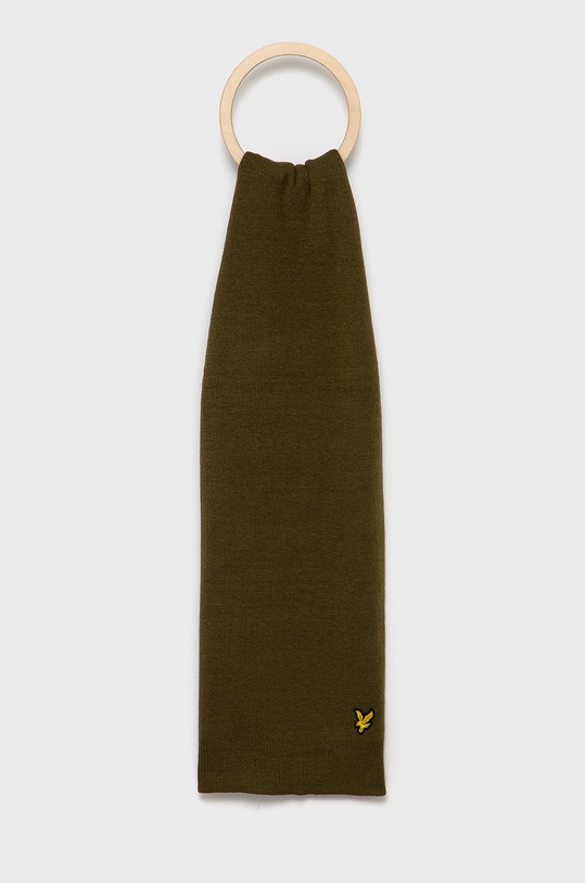 Lyle & Scott Szalik dzianina zielony SV911ARC.W485