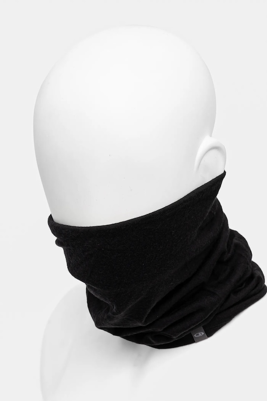 Μάλλινο κασκόλ-λαιμός Icebreaker μαλλί μαύρο IB1009620011