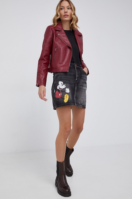 Desigual Spódnica jeansowa 21WWFD13 21WWFD13 szary AW21