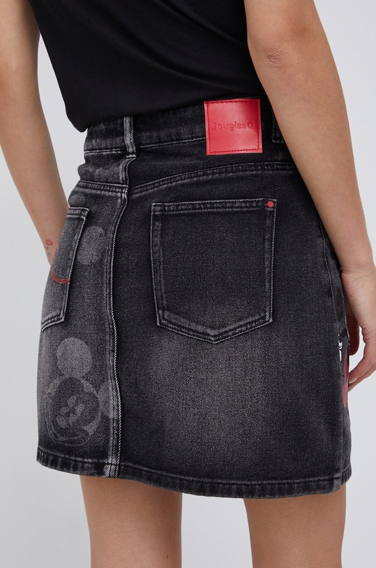 Odzież Desigual Spódnica jeansowa 21WWFD13 21WWFD13 szary