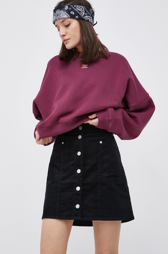 Tommy Jeans Spódnica DW0DW11227.4890 casual czarny DW0DW11227.4890