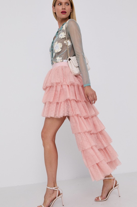 Red Valentino Spódnica WR3RAG955MM różowy