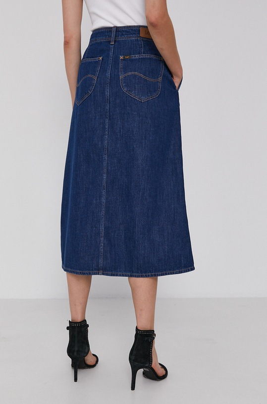 Îmbrăcăminte Lee fustă din denim L38TNA36 bleumarin