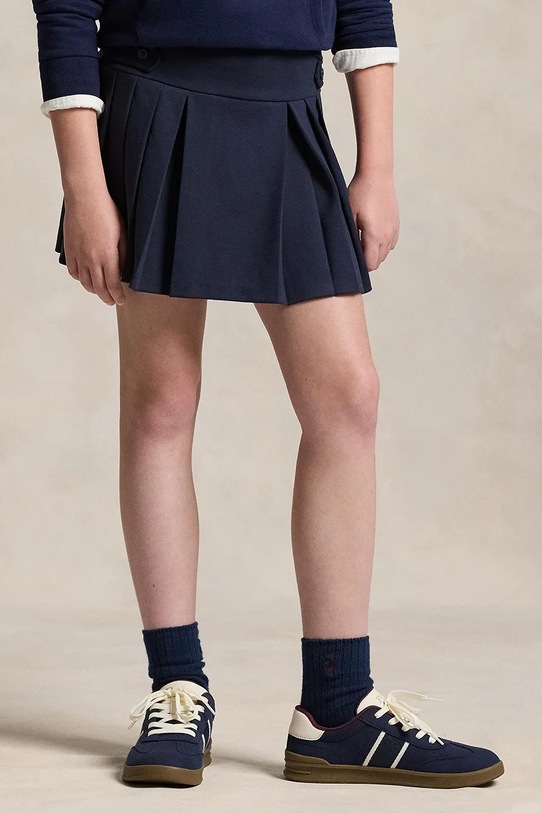 Dječja suknja Polo Ralph Lauren mornarsko plava 313749584001