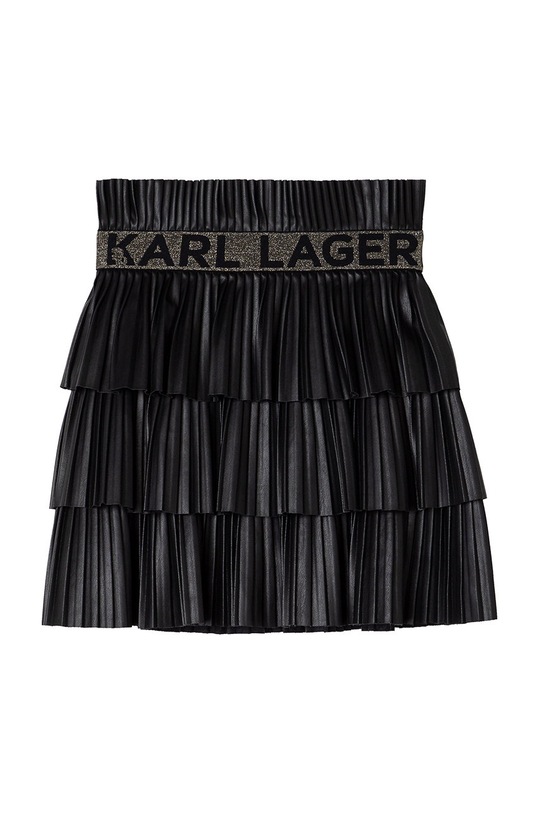 Dievčenská sukňa Karl Lagerfeld Z13077.114.150 čierna AW21