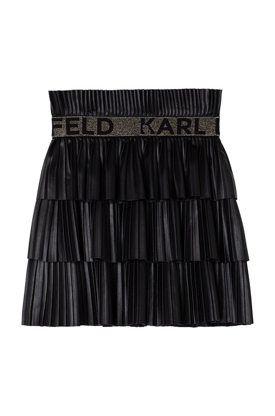 Dievča Dievčenská sukňa Karl Lagerfeld Z13077.114.150 čierna