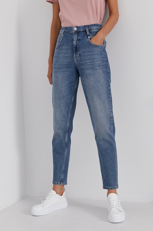 Calvin Klein Jeans Jeansy Mom Jean J20J216452.4890 niebieski J20J216452.4890
