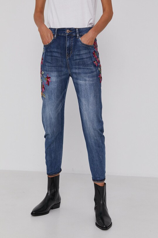 Desigual Jeansy Luisiana 21WWDD12 Planet friendly granatowy 21WWDD12