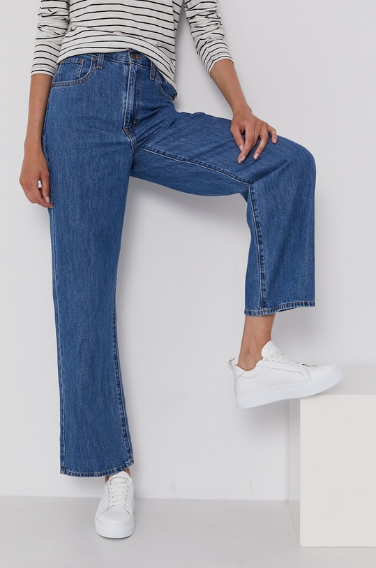 Levi's jeansy High Waisted A0092.0001 niebieski A0092.0001