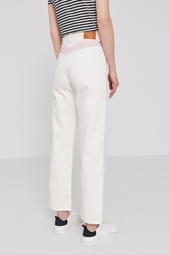 Odzież Levi's jeansy Ribcage A0979.0001 beżowy