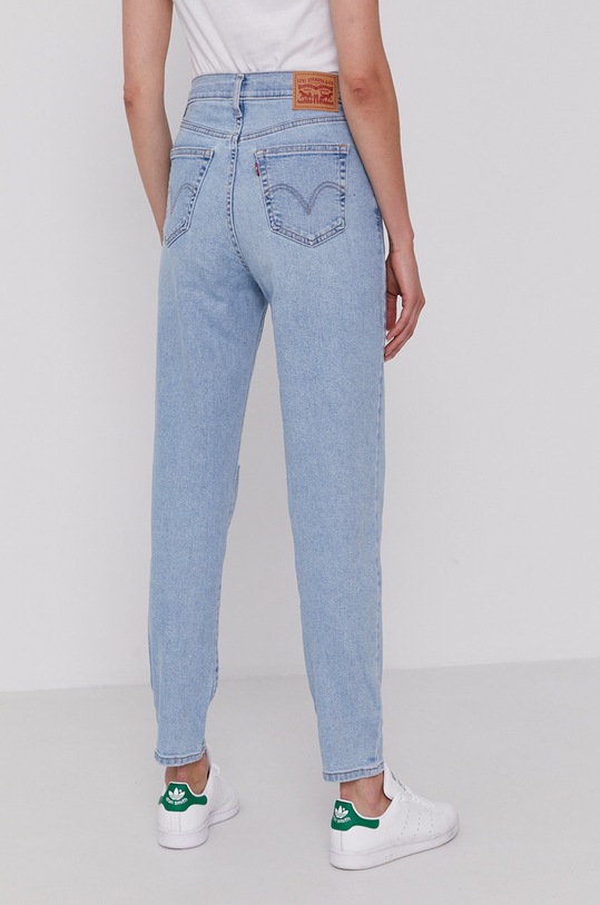Odzież Levi's jeansy High Waisted Mom Jeans 26986.0007 niebieski