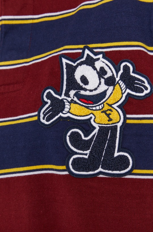 Levi's - T-shirt bawełniany x Felix The Cat A1236.0000 bordowy