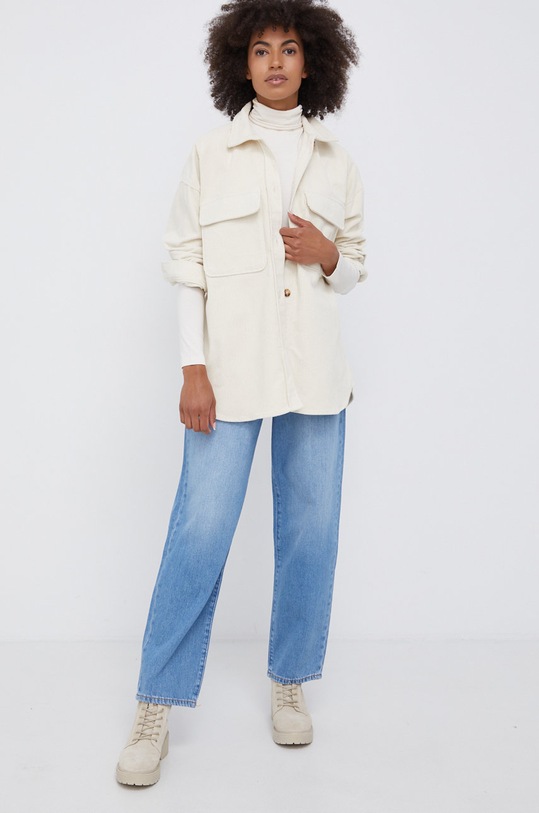 Dr. Denim - Jeansy bawełniane Bella 2130109I97 fioletowy AW21