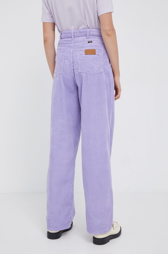 Odzież Wrangler Spodnie W2H8JOXGE fioletowy