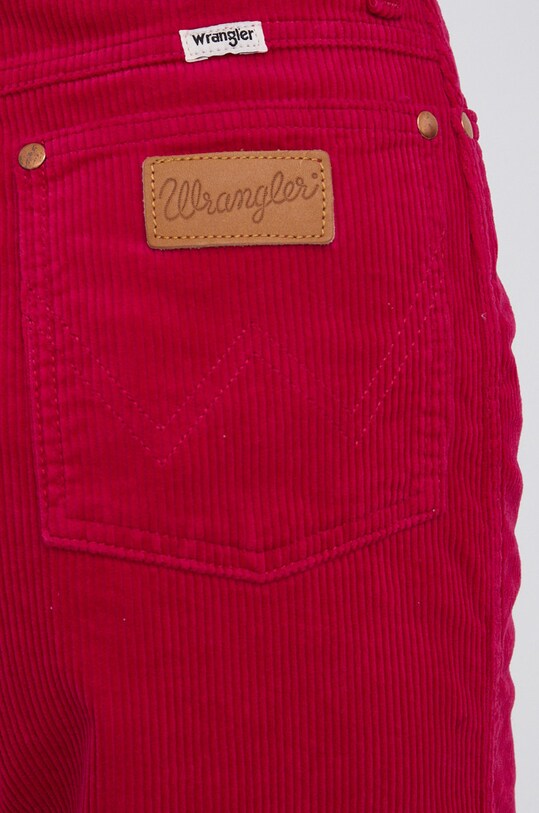 Вельветовые брюки Wrangler розовый W2H5A2R09