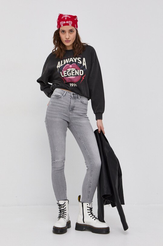 Джинси Noisy May Callie 27020235.MediumGrey сірий SS22
