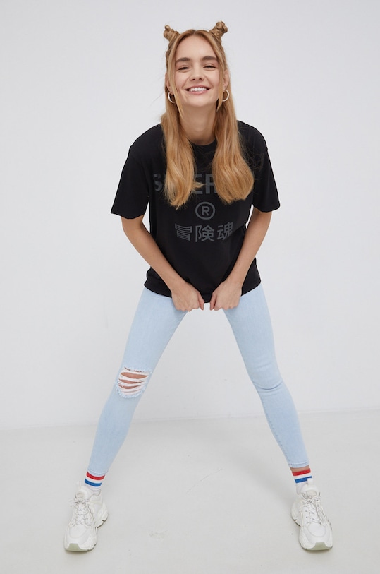 Джинси Superdry блакитний W7010644A.6QB