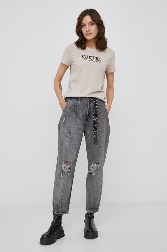 Only Jeansy szary 15236262.Black