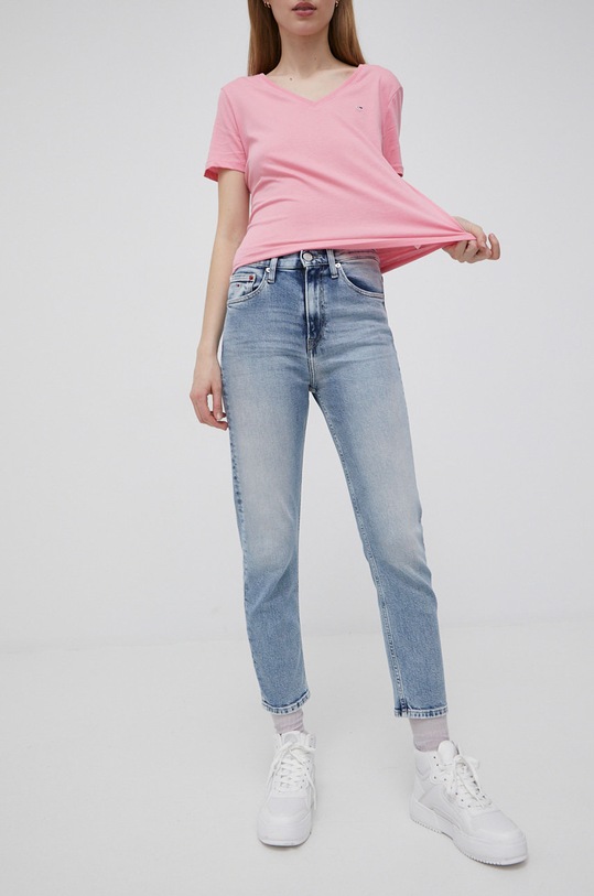 Oblečení Džíny Tommy Jeans DW0DW10276.4890 modrá