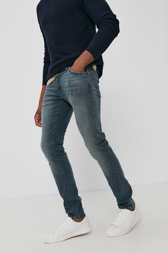 Jack & Jones Jeansy Glenn niebieski 12190837