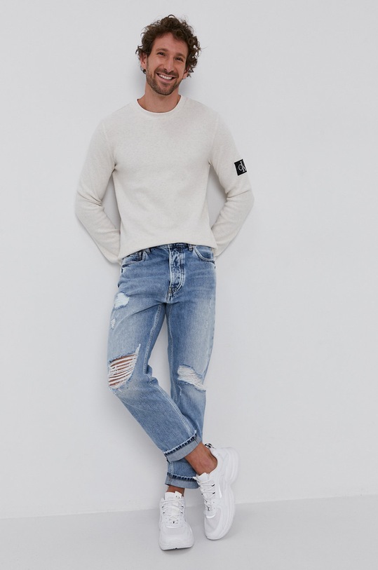 Calvin Klein Jeans Jeansy J30J318393.4890 niebieski J30J318393.4890