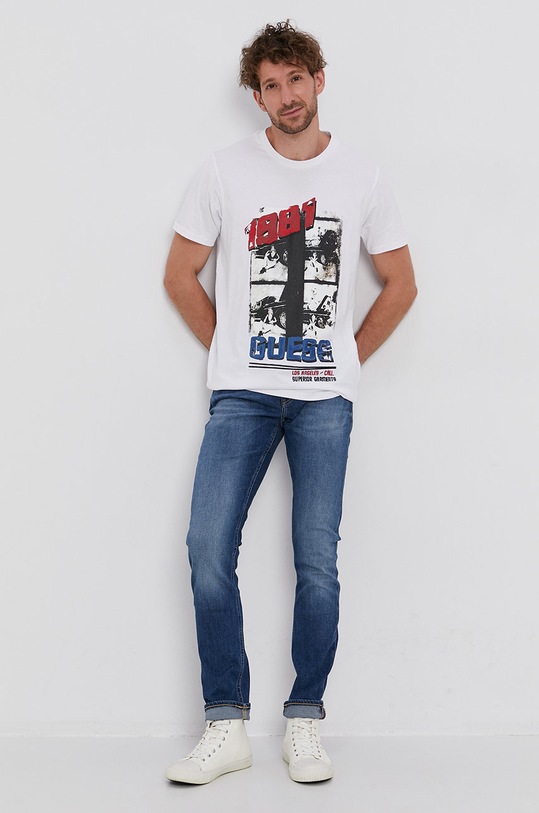 Guess - Jeansi Miami M1YAN1.D4GV5 albastru SS22