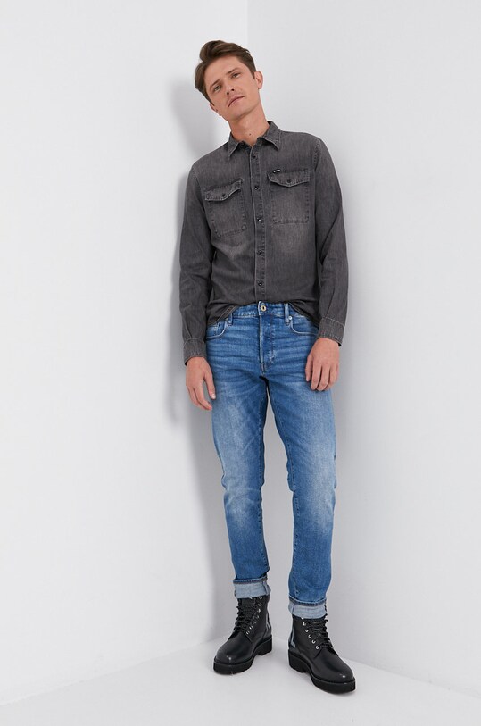 G-Star Jeansy 3301 51003.B631 51003.B631 niebieski AA00