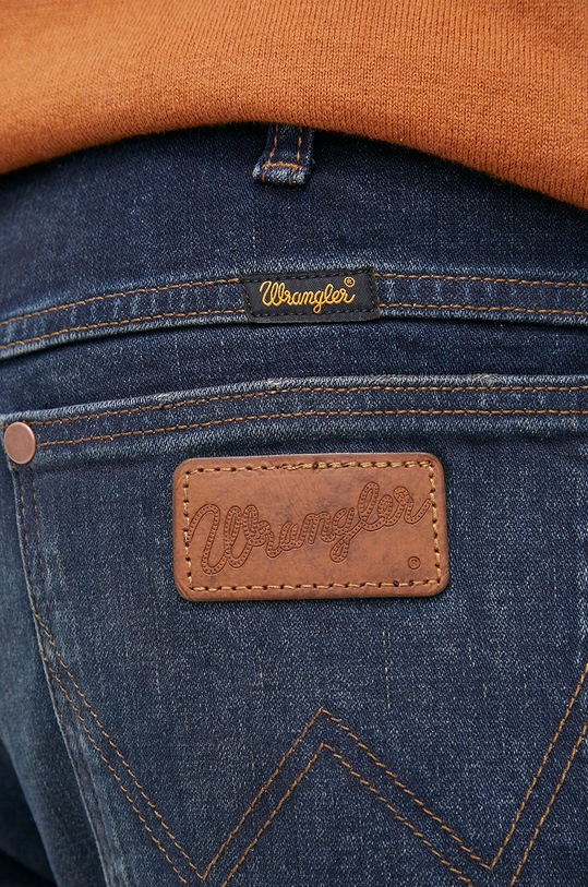 Wrangler jeansy Larston Western Skies granatowy W18S59366