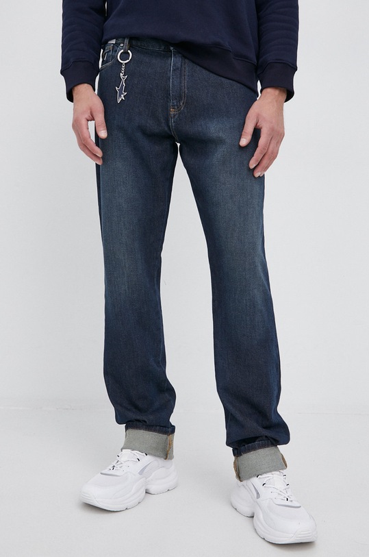 PAUL&SHARK - τζιν παντελόνι Felpa μπλε 11314108