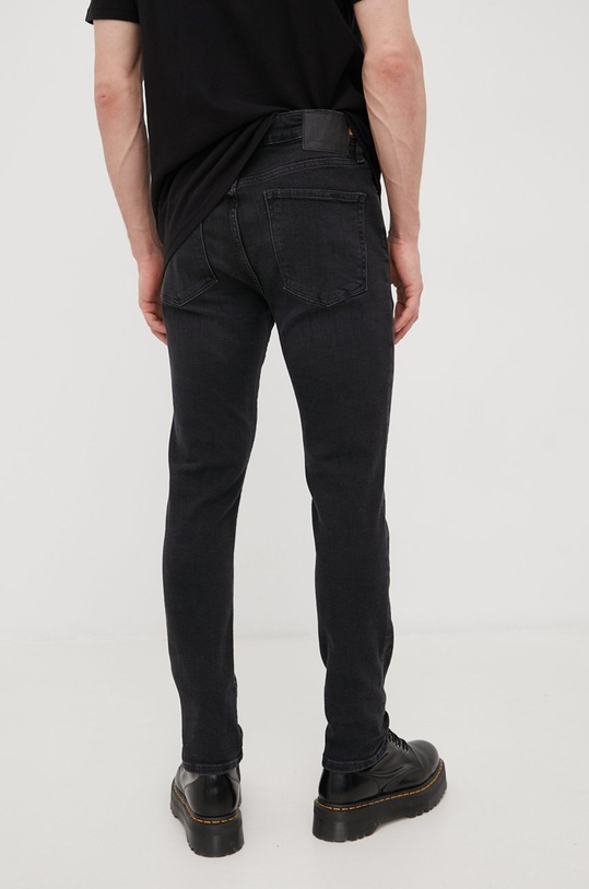 Odzież Superdry jeansy M7010114A.6JB czarny