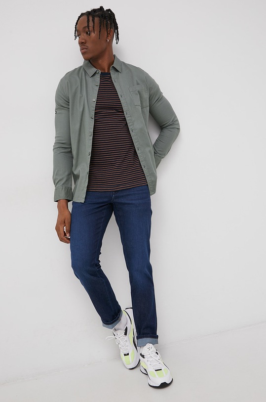 Wrangler Jeans Texas W12SAO57S bleumarin AW21