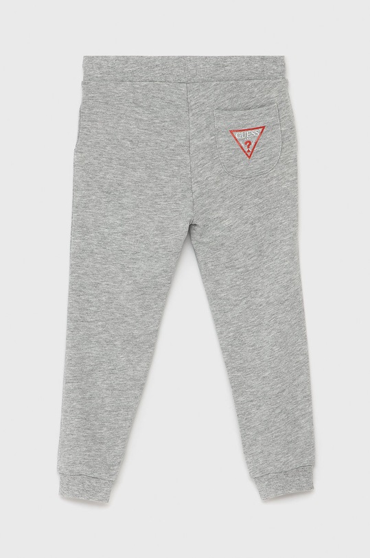 Dětské kalhoty Guess N93Q17.KAUG0 šedá AW21