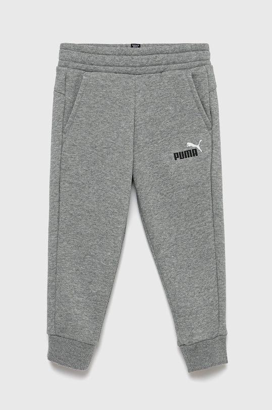 Dječje hlače Puma pletivo siva 586988