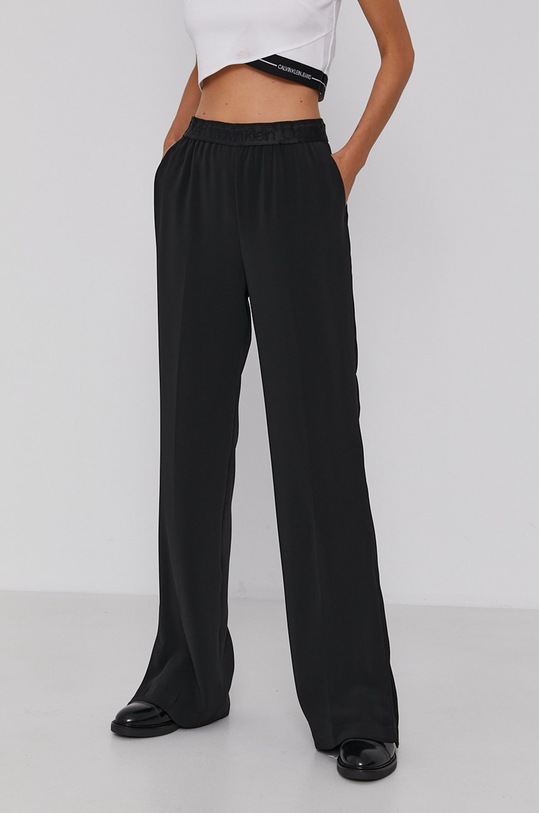 Calvin Klein Spodnie z elastanem czarny K20K202999.4890