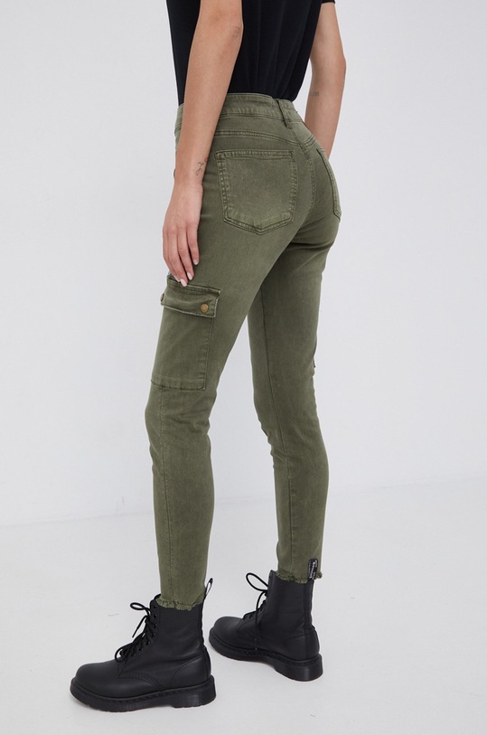 Odzież Desigual Spodnie 21WWPN11 21WWPN11 zielony