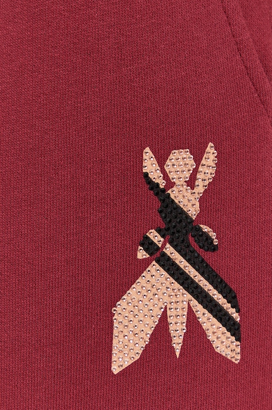 Patrizia Pepe Spodnie bordowy 8P0363.A9H6