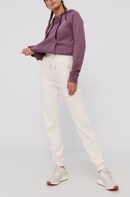 Guess Spodnie bawełna beżowy O1GA04.K68M1