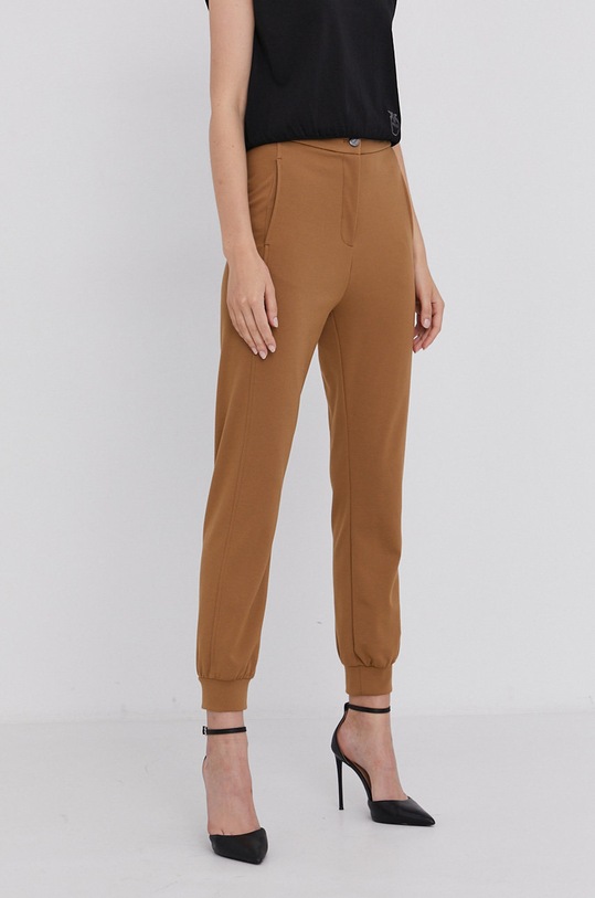 Kalhoty Pinko 1G16SX.1739 hnědá AW21