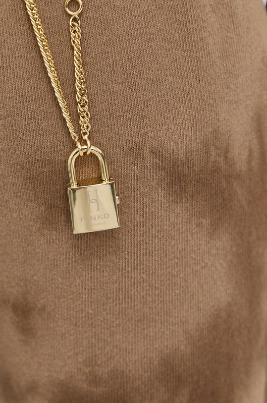 Kalhoty Pinko 1Q10AW.8641 béžová