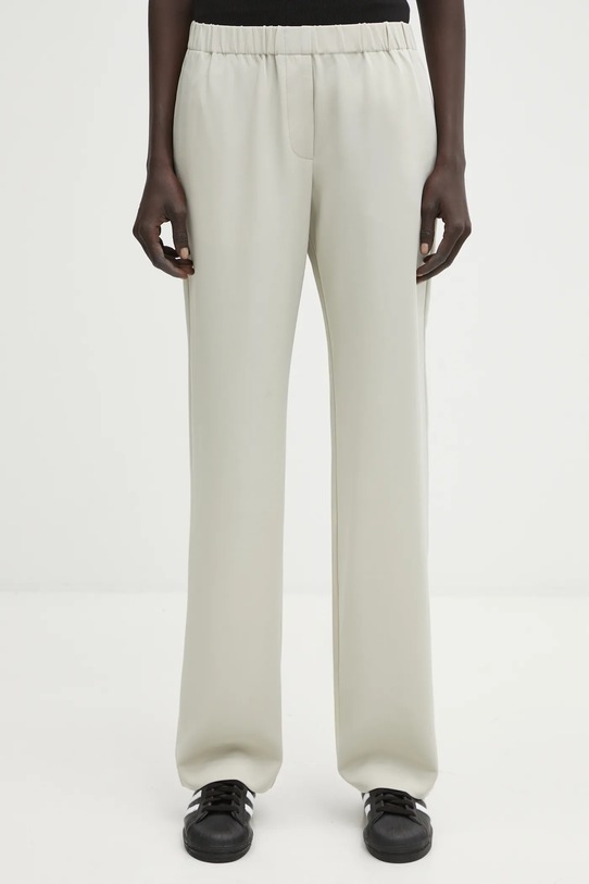 Samsoe Samsoe trousers Hoys jersey gray F16304674