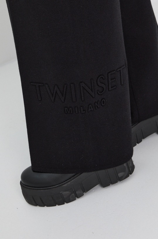 Nohavice Twinset 212TP3247 čierna
