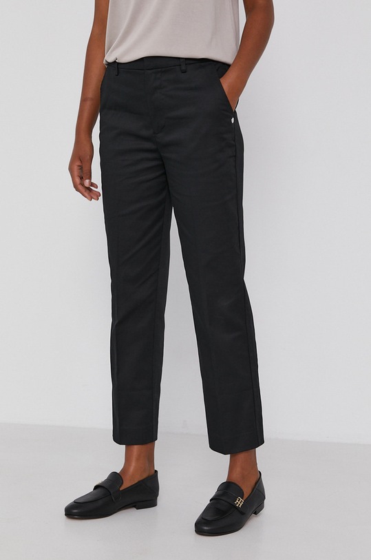 Scotch & Soda Spodnie z elastanem czarny 162851