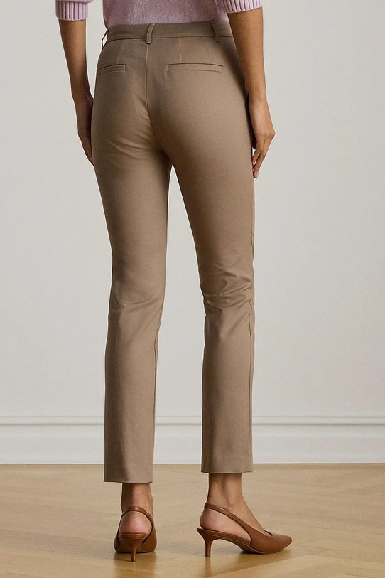 Lauren Ralph Lauren hlače 200811955001 rjava AW25