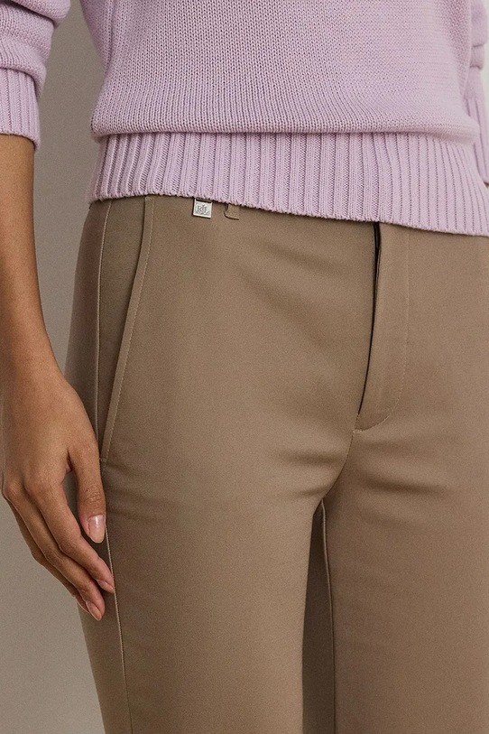 Lauren Ralph Lauren hlače rjava 200811955001