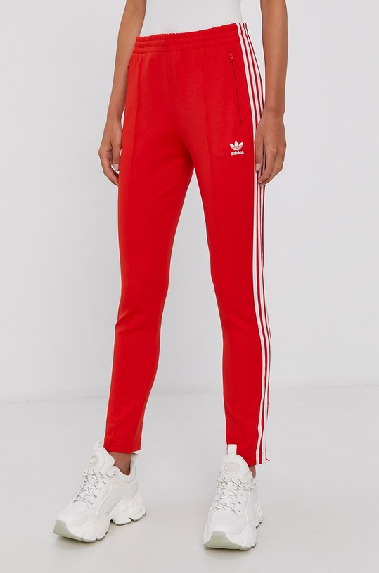 adidas Originals Spodnie H34579 aplikacja czerwony H34579