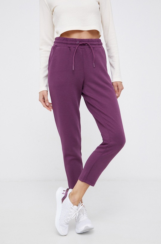 4F Spodnie H4Z21.SPDD019 fioletowy AW21