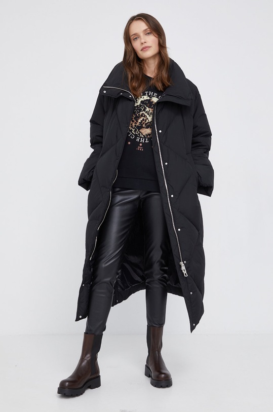 Dkny Spodnie P1RKXGIJ P1RKXGIJ czarny AW21