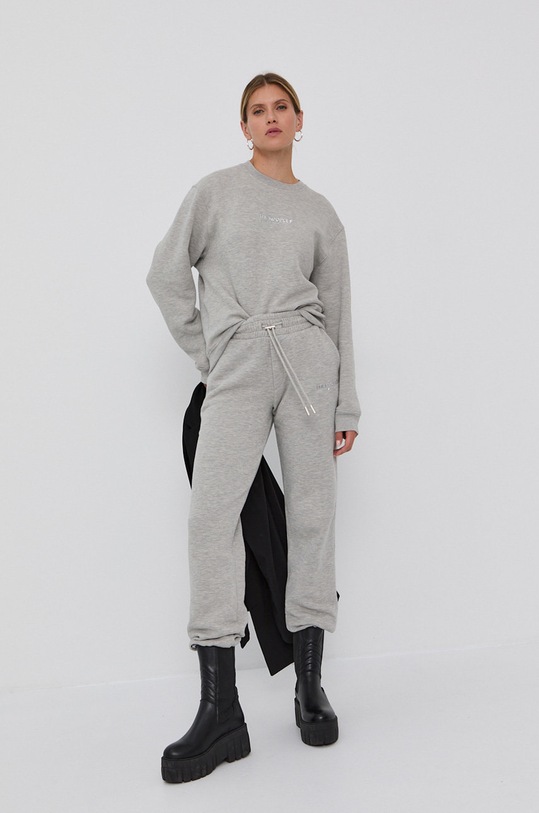 Nohavice The Kooples FJOG23016K sivá AW21