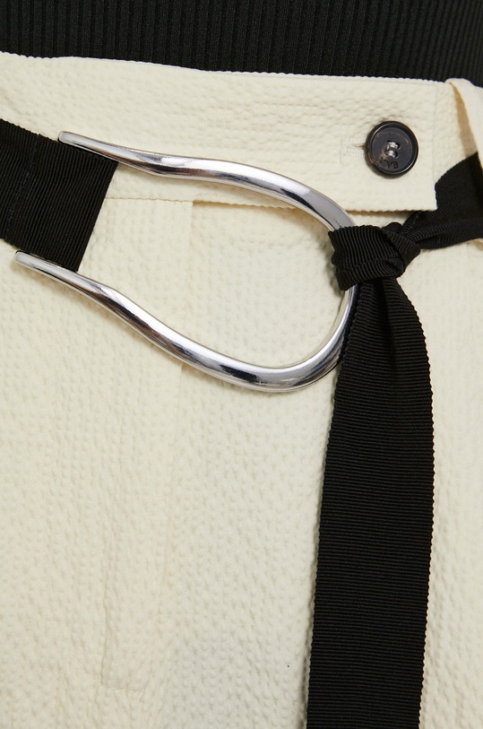 Victoria Victoria Beckham Spodnie 2321WTR002701A beżowy